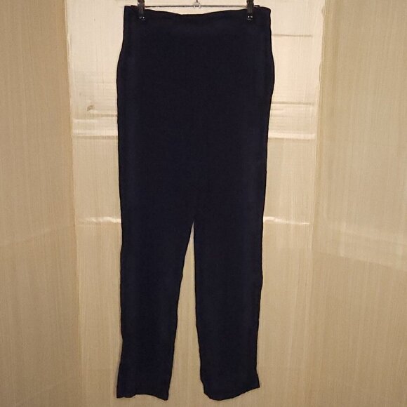 Baldwin Womens Flowy Navy Blue Tapered pants Small - Picture 3 of 9